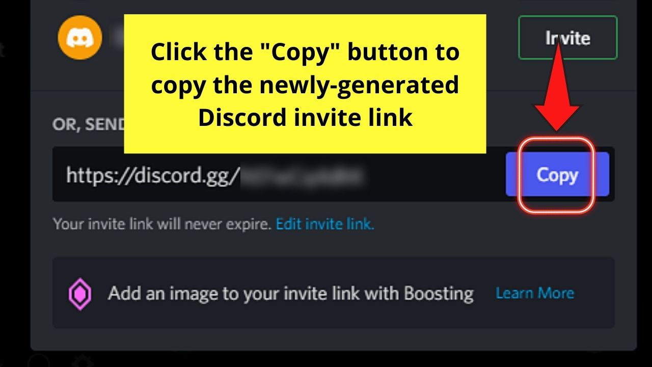 How to Put a Discord Link to your Instagram Bio — PC Version Step 8How to Put a Discord Link to your Instagram Bio — PC Version Step 8