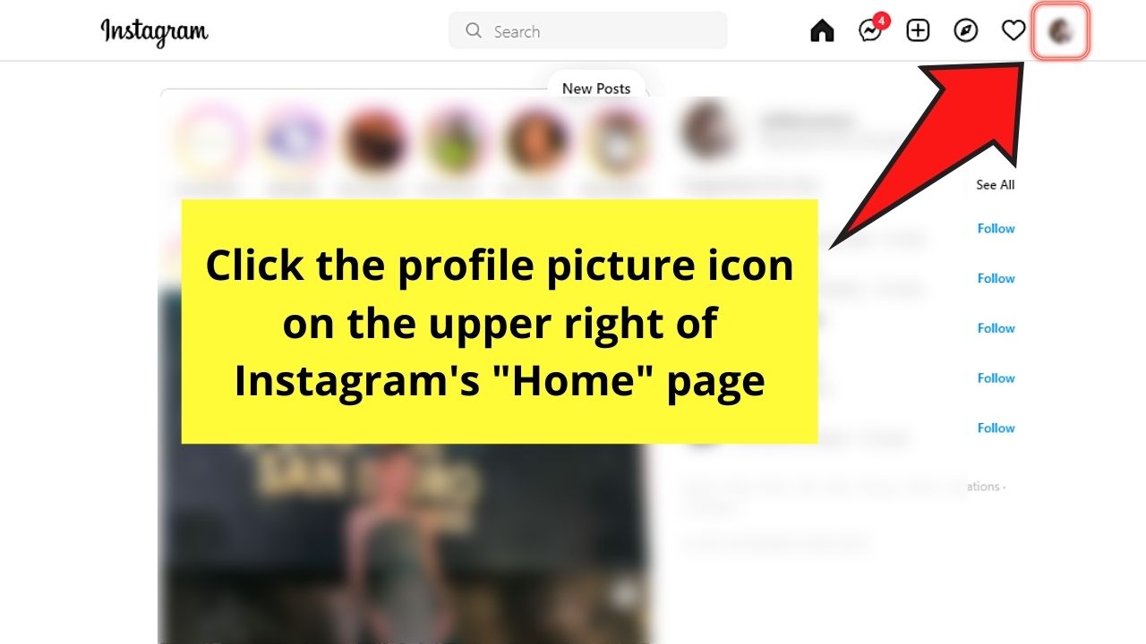 How to Put a Discord Link to your Instagram Bio — PC Version Step 9