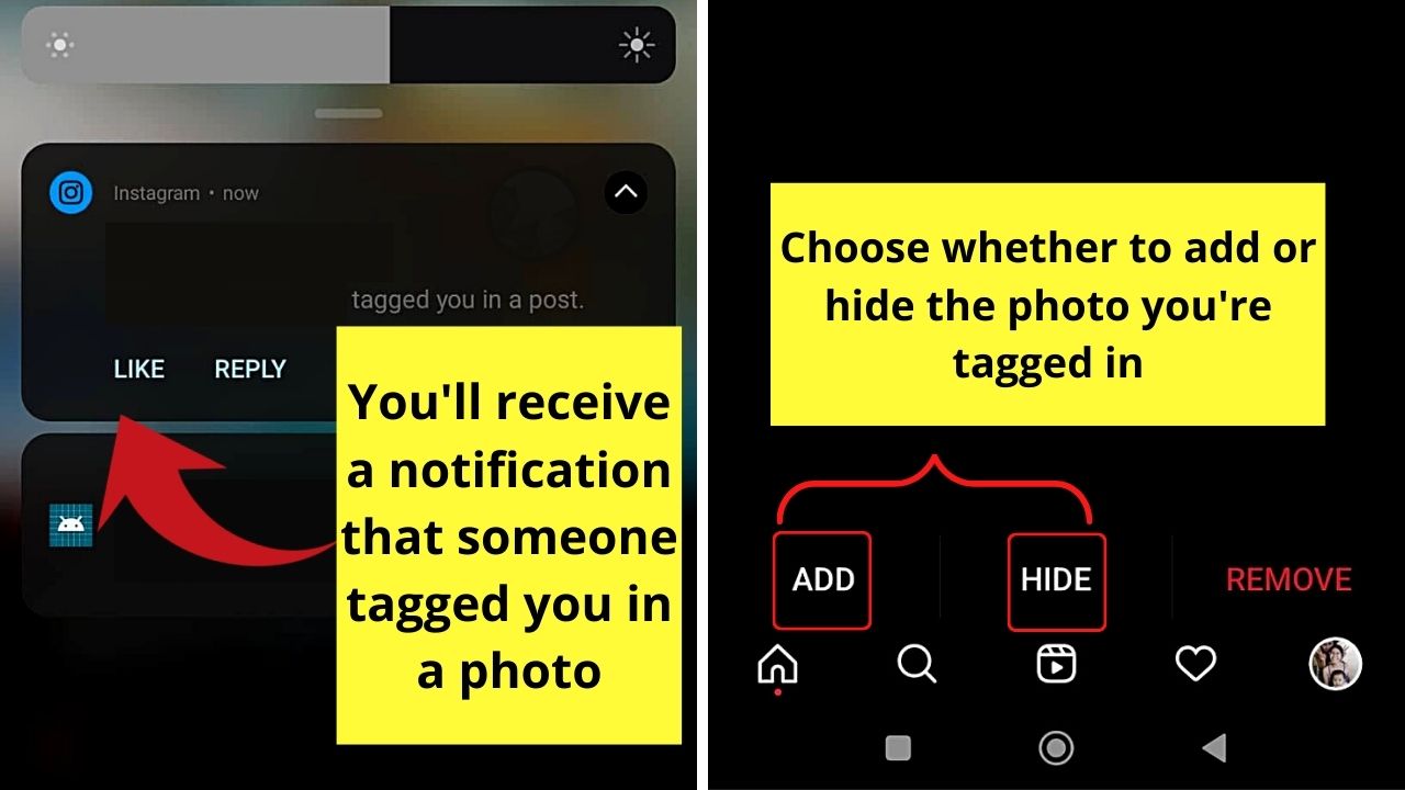 How to hide tagged photos on Instagram by Manual approval Step 6.1
