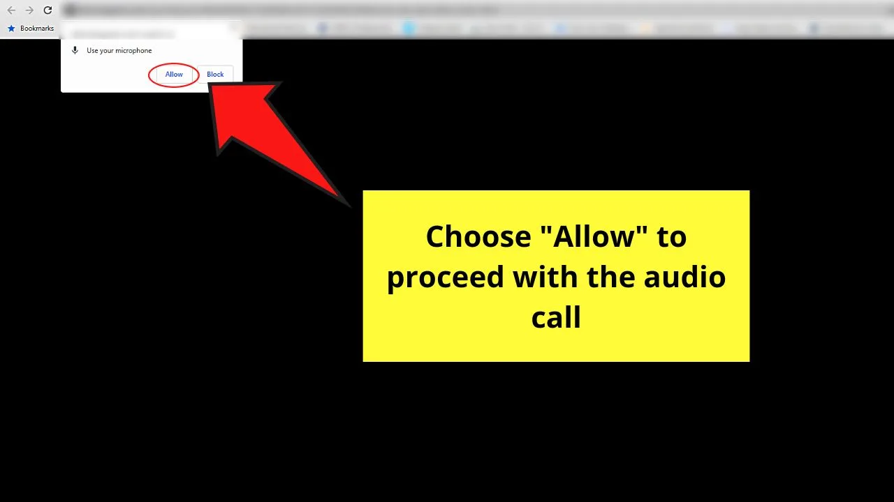 How to Audio Call on Instagram by Accessing the Chat Page (Web Version) Step 4