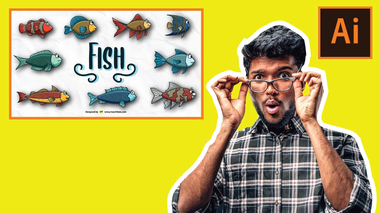 How to Draw a Fish in Illustrator — The Ultimate Guide how-to-draw-a-fish-in-illustrator-the-ultimate-guide