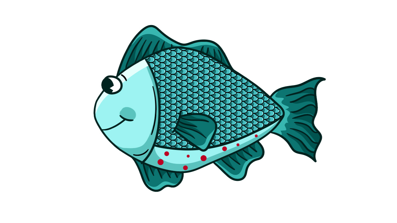 How to Draw a Fish in Illustrator The Result