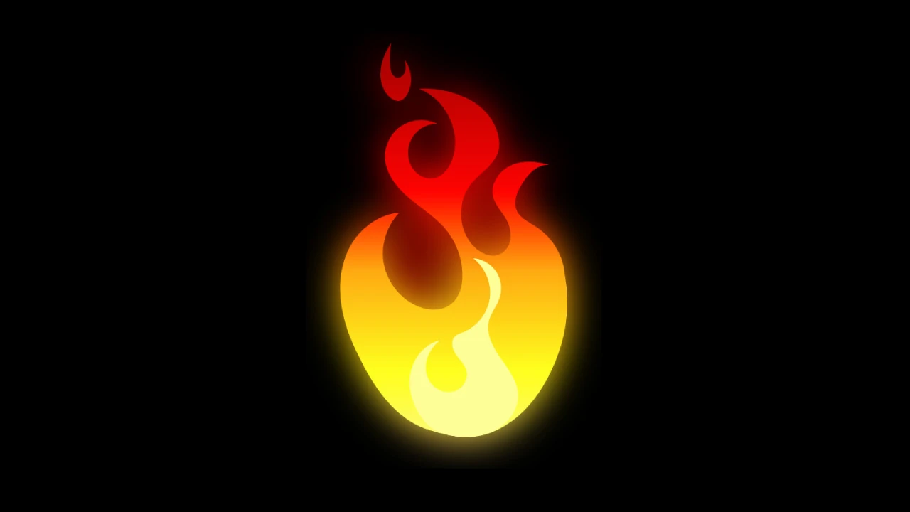 How to Draw a Flame in Illustrator The Result