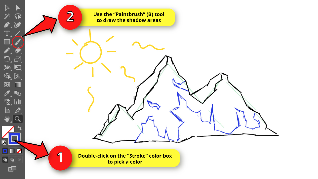 How-to-Draw-a-Mountain-in-Illustrator-Step-11