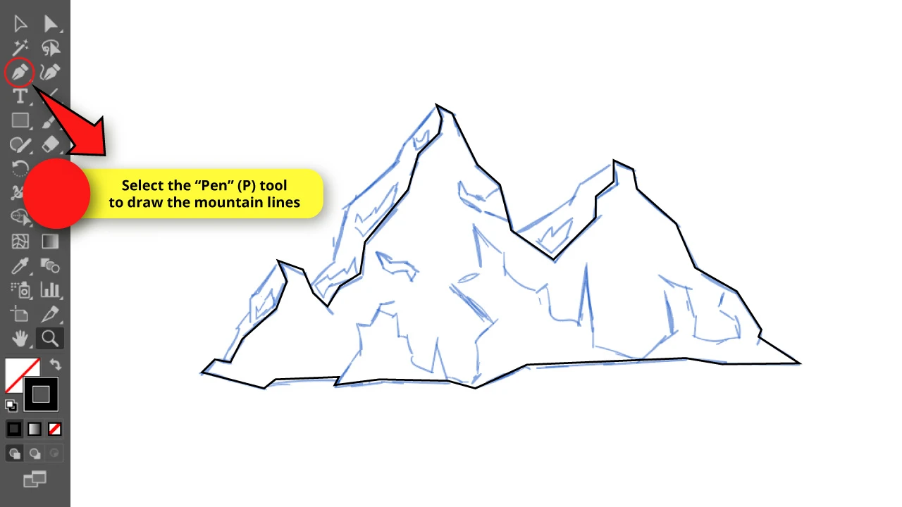 How-to-Draw-a-Mountain-in-Illustrator-Step-15