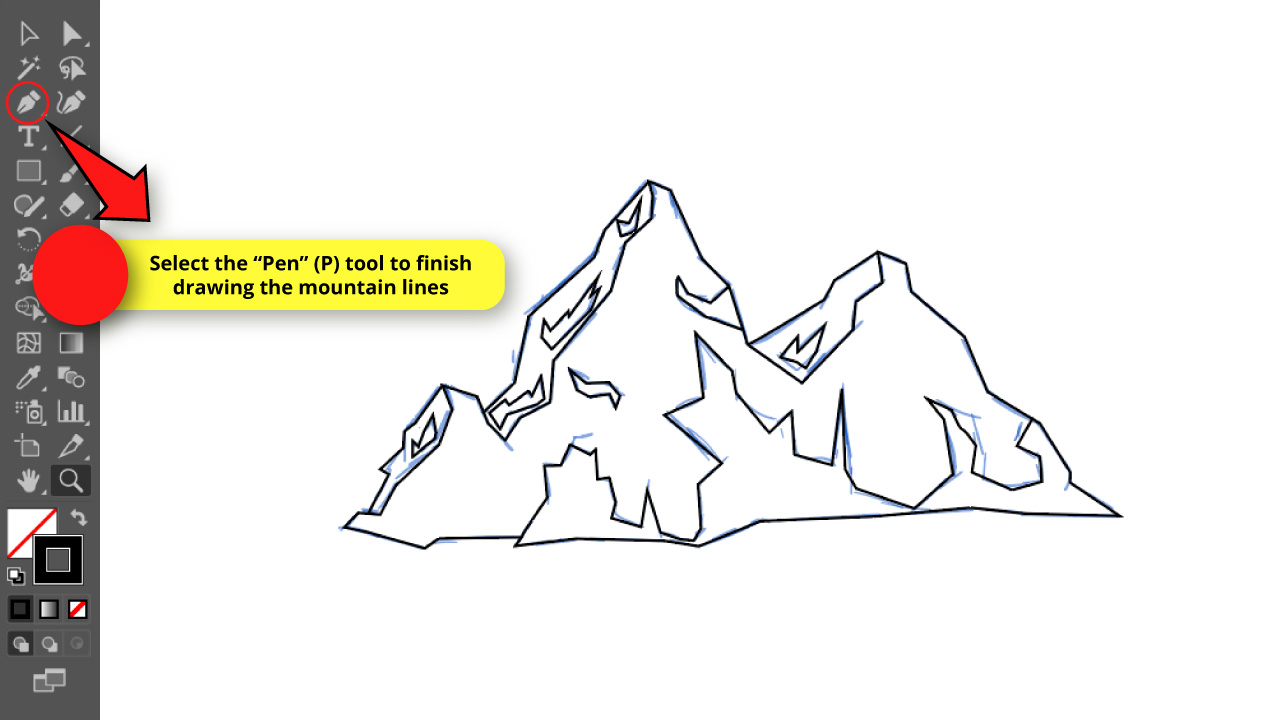 How-to-Draw-a-Mountain-in-Illustrator-Step-16