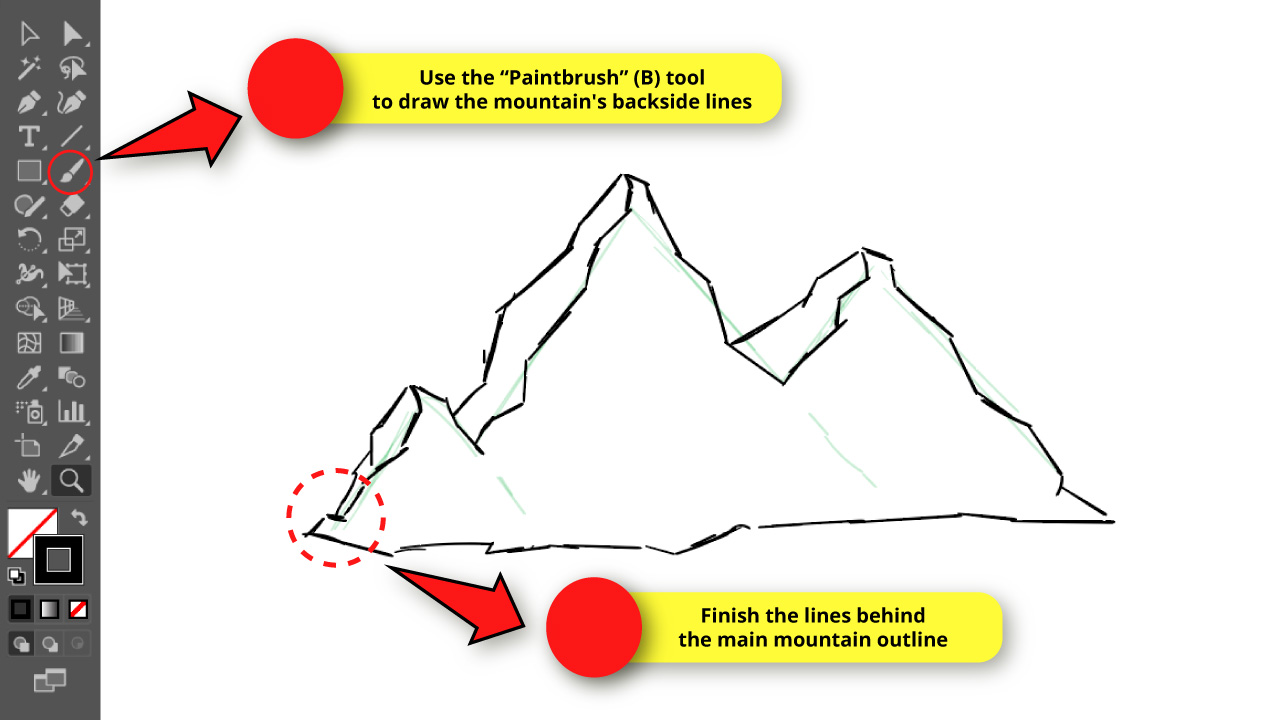 How-to-Draw-a-Mountain-in-Illustrator-Step-9