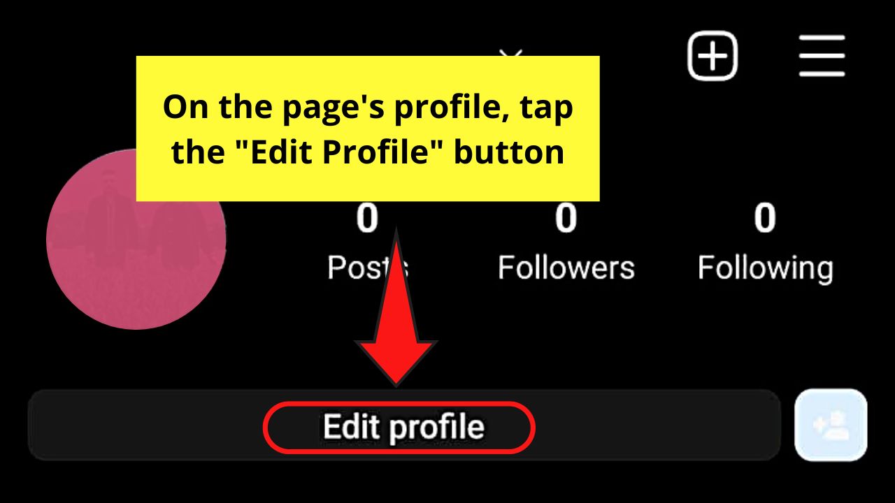 How to Make a Fan Page on Instagram (Android) Step 5.2