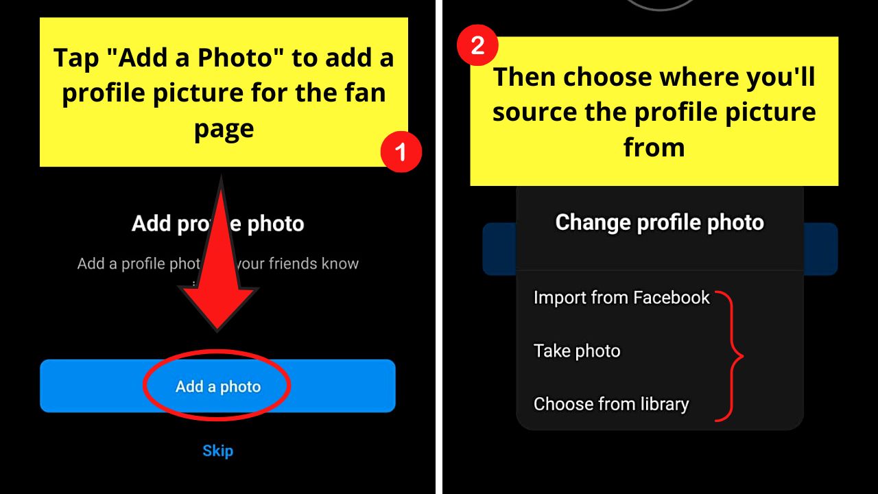 How to Make a Fan Page on Instagram (iOS) Step 4.1