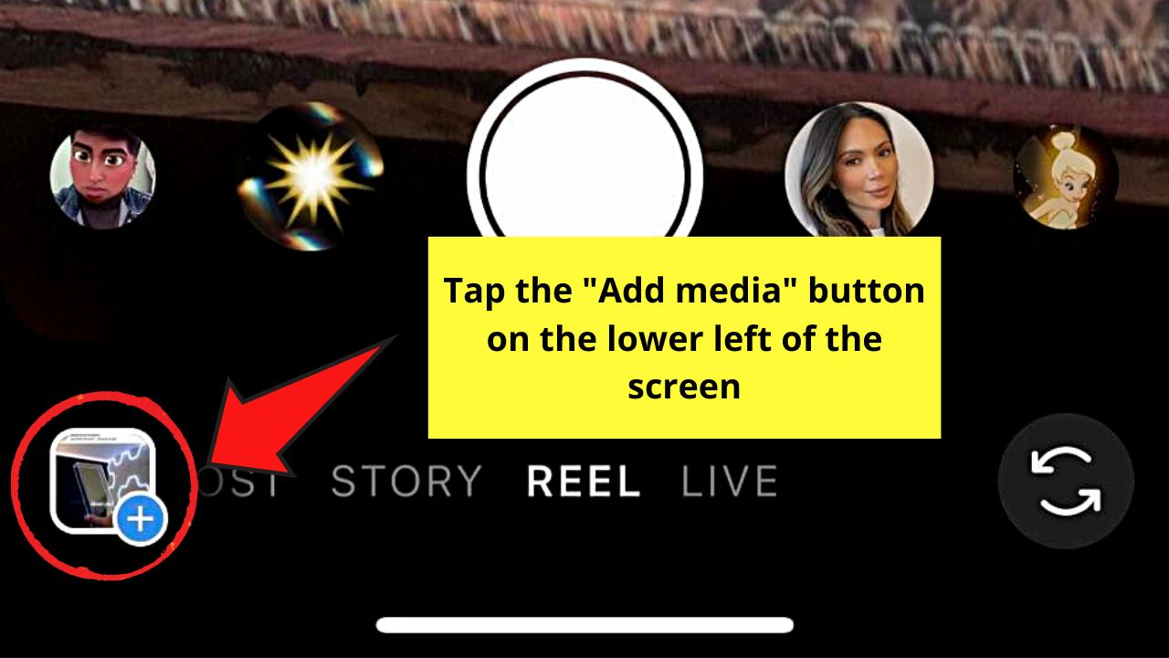 How to Make a Fast Reel From Scratch on Instagram Step 3