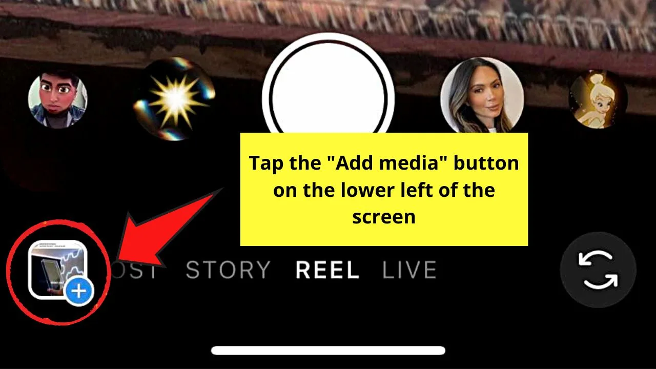 How to Make a Fast Reel From Scratch on Instagram Step 3