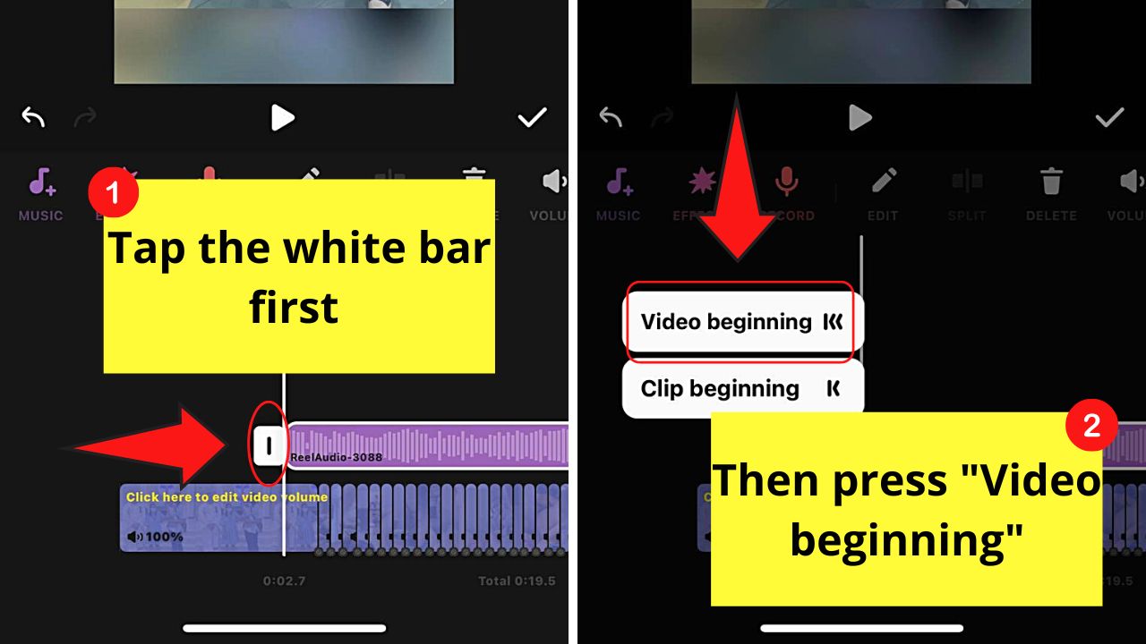 How to Make a Recap Video on Instagram Using a Third-Party Video Editing App Step 10.1