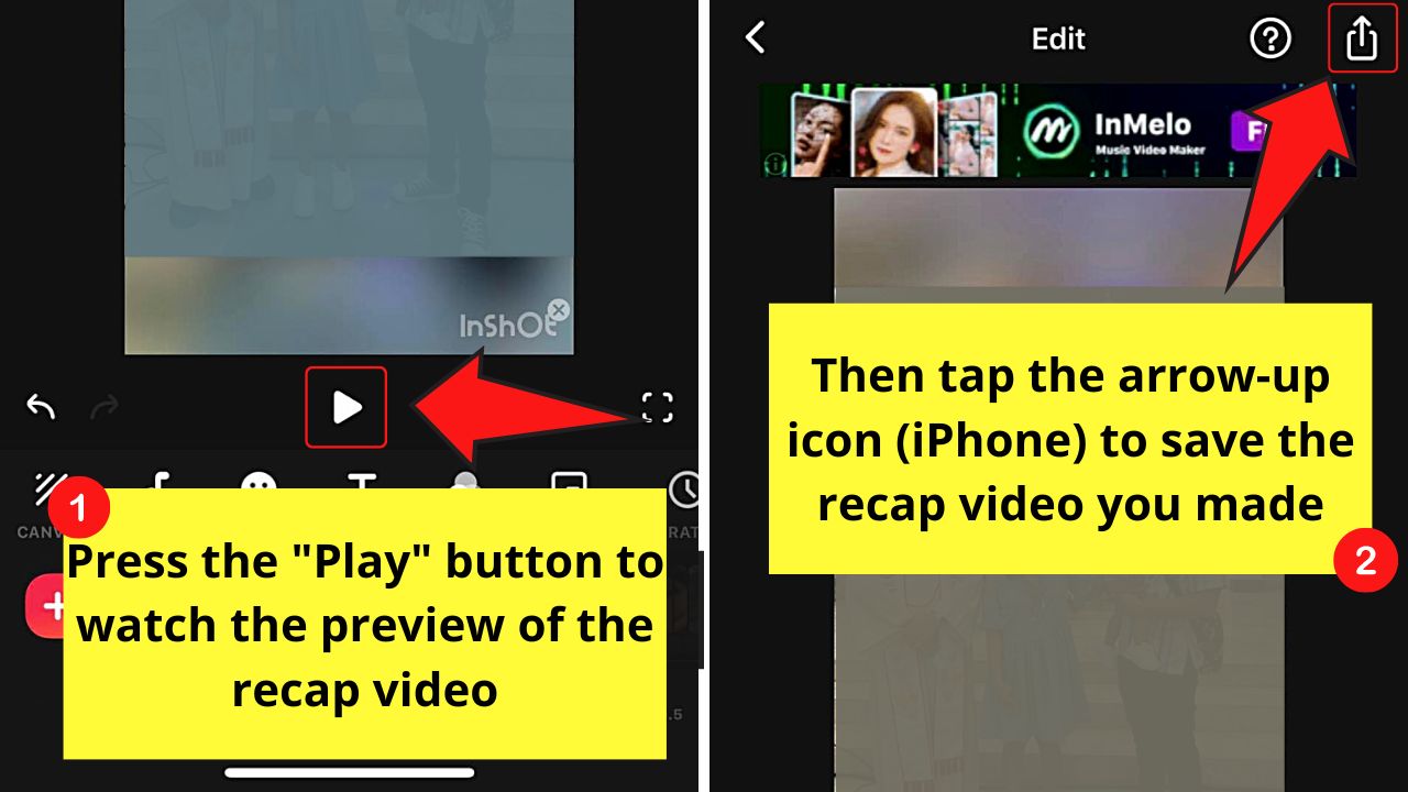 How to Make a Recap Video on Instagram Using a Third-Party Video Editing App Step 11.2