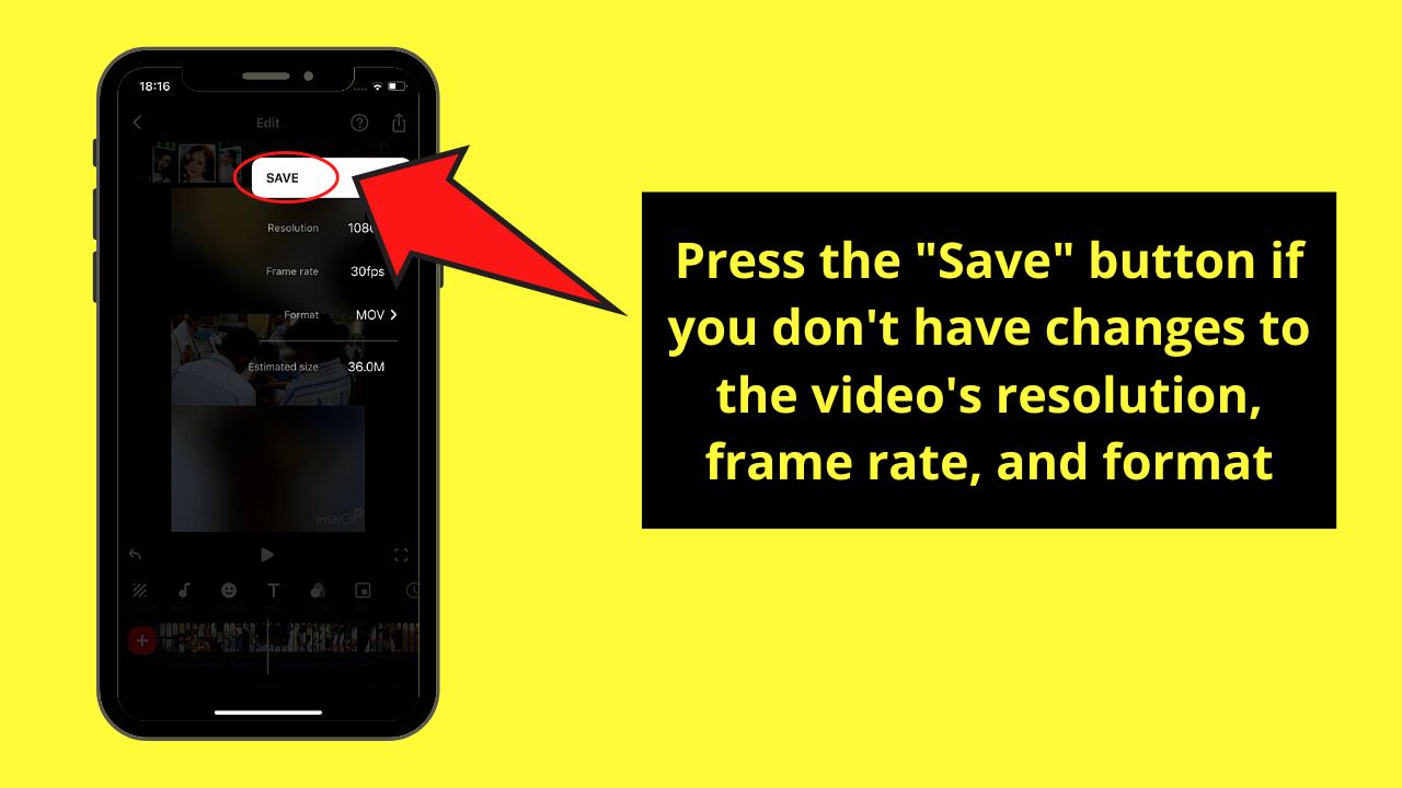 How to Make a Recap Video on Instagram Using a Third-Party Video Editing App Step 11.4