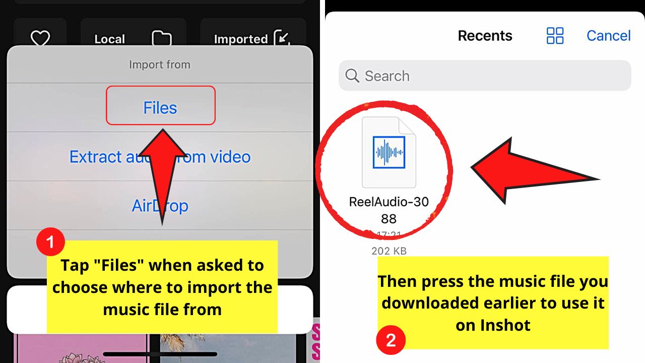 How to Make a Recap Video on Instagram Using a Third-Party Video Editing App Step 9