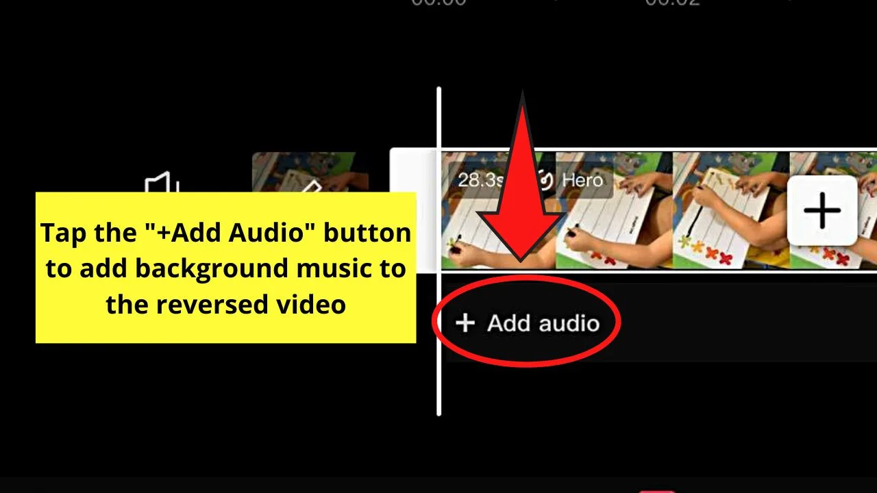 How to Reverse Video on the iPhone by Using CapCut Step 9