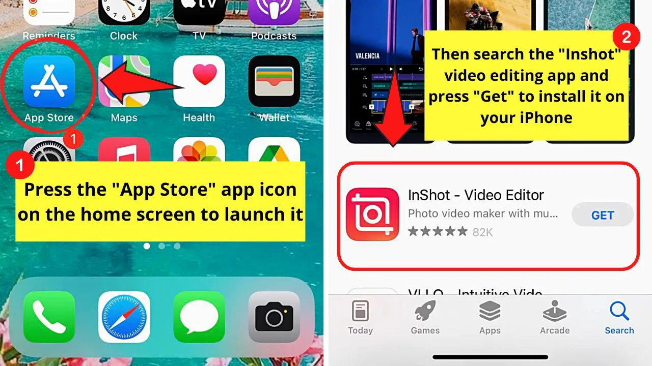 How to Reverse Video on the iPhone by Using Inshot App Note