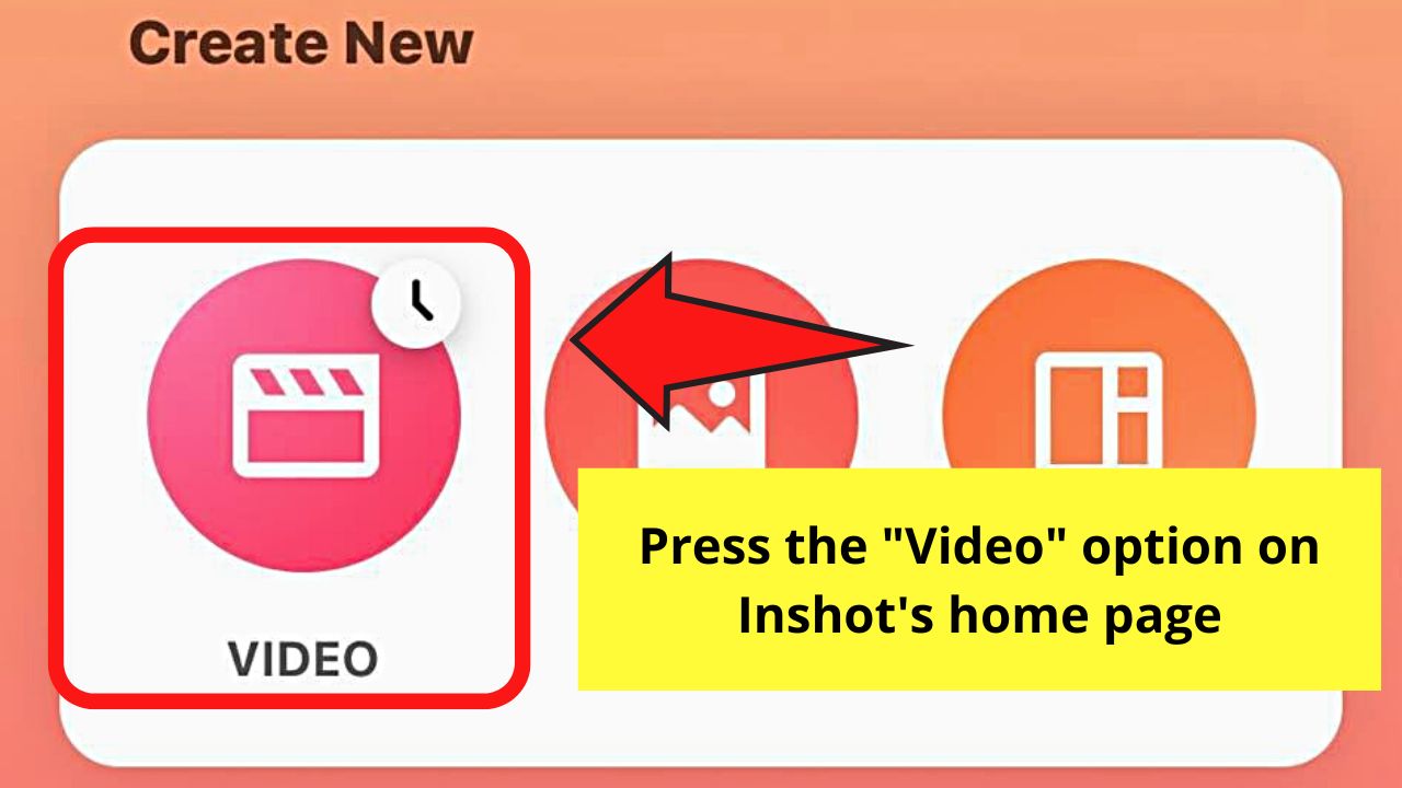 How to Reverse Video on the iPhone by Using Inshot Step 2