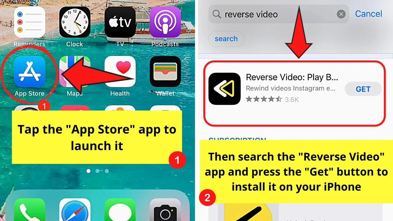 How to Reverse Video on the iPhone by Using ReverseVid App Note