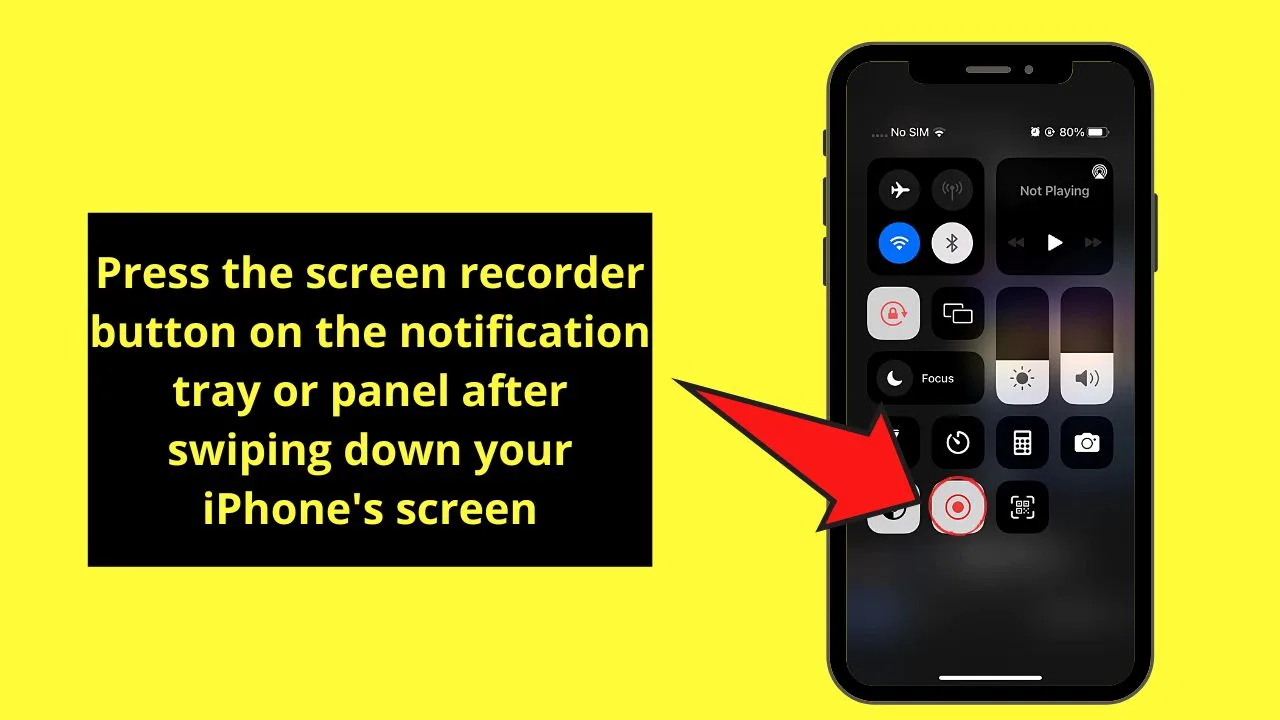 How to Save a Voice Message on Instagram Using the Screen Recorder App (iOS) Step 4