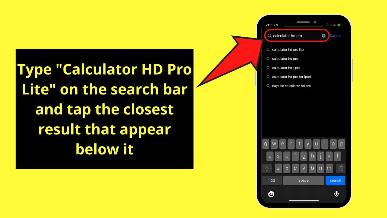 How to See Calculator History on the iPhone by Downloading a Third-Party App Step 2