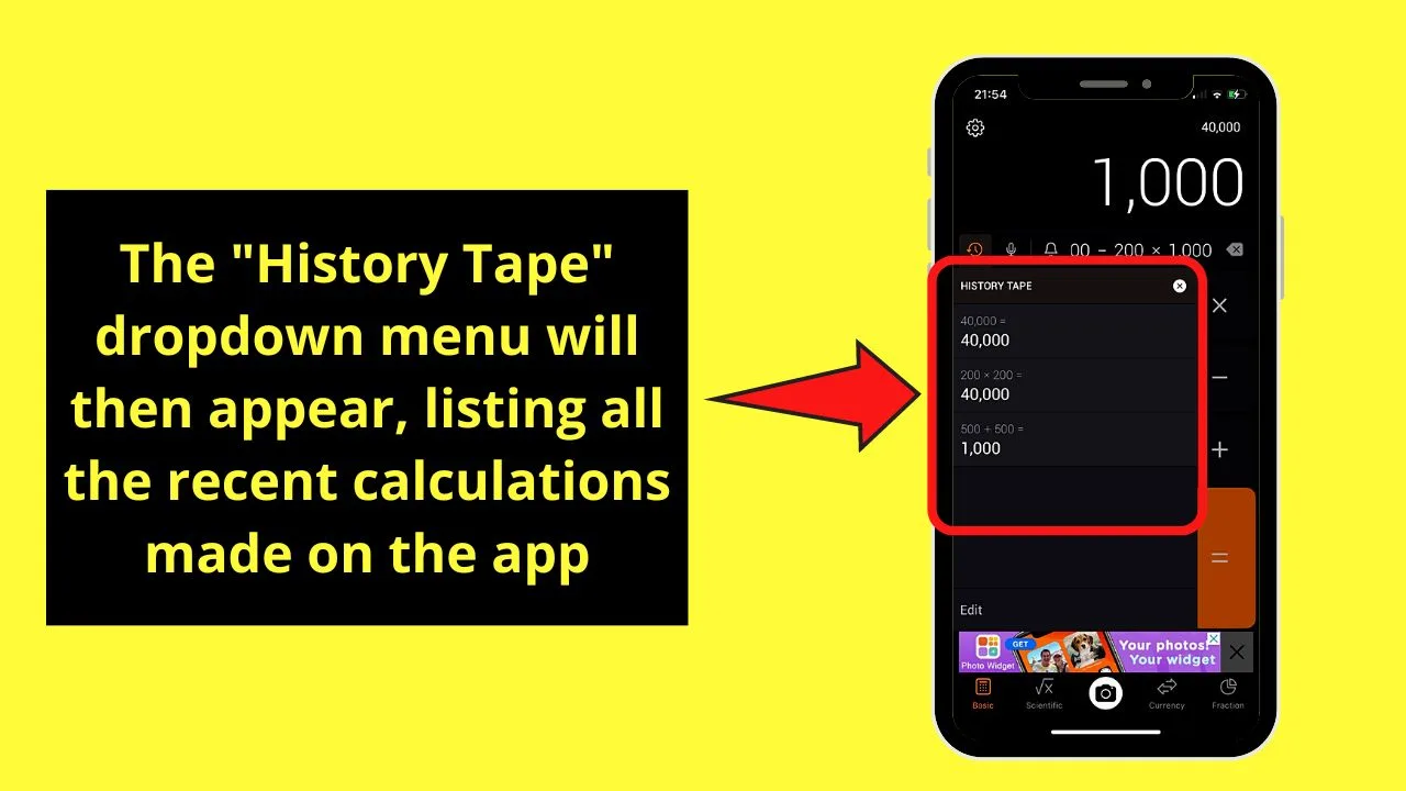 How to See Calculator History on the iPhone by Downloading a Third-Party App Step 7