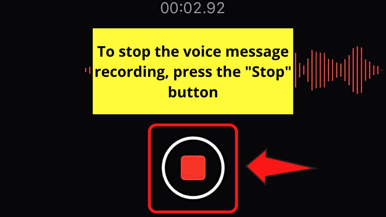 How to Send Voice Message on iPhone to Android Step 3