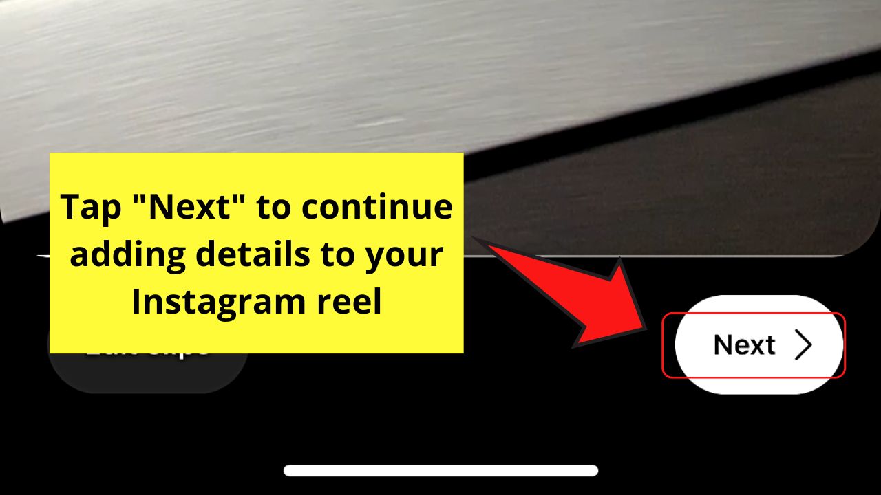 How to Speed Up a Video on Instagram Reels Step 8