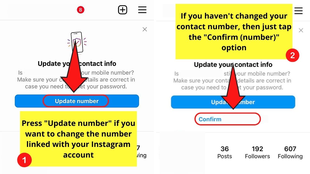 Activating Two-Factor Authentication to Fix Challenge Required Error on Instagram Step 2.1