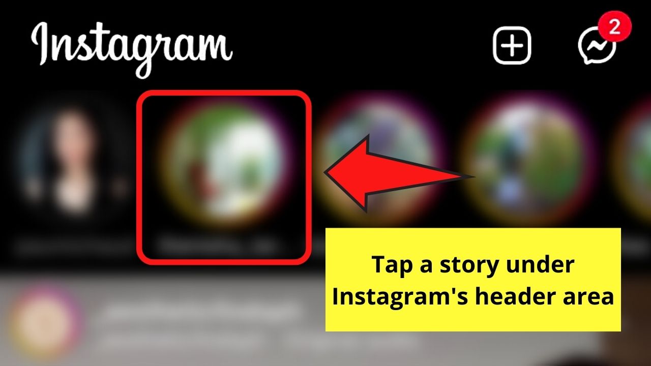 Changing Instagram Location Permission by Adding Filter from Someone Else's Post to Use Instagram Filters Step 1