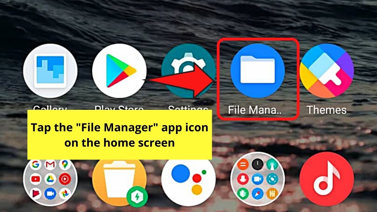 Clearing Apps to Increase Phone Memory to Use Instagram Filters (Android) Step 1