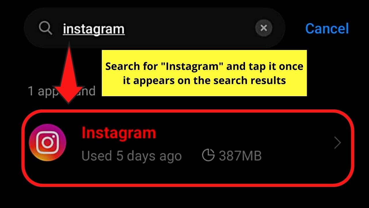 Grant Camera Access to Go Live on Instagram (Android) Step 4