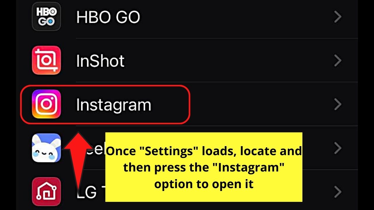 Grant Camera Access to Go Live on Instagram (iOS) Step 2