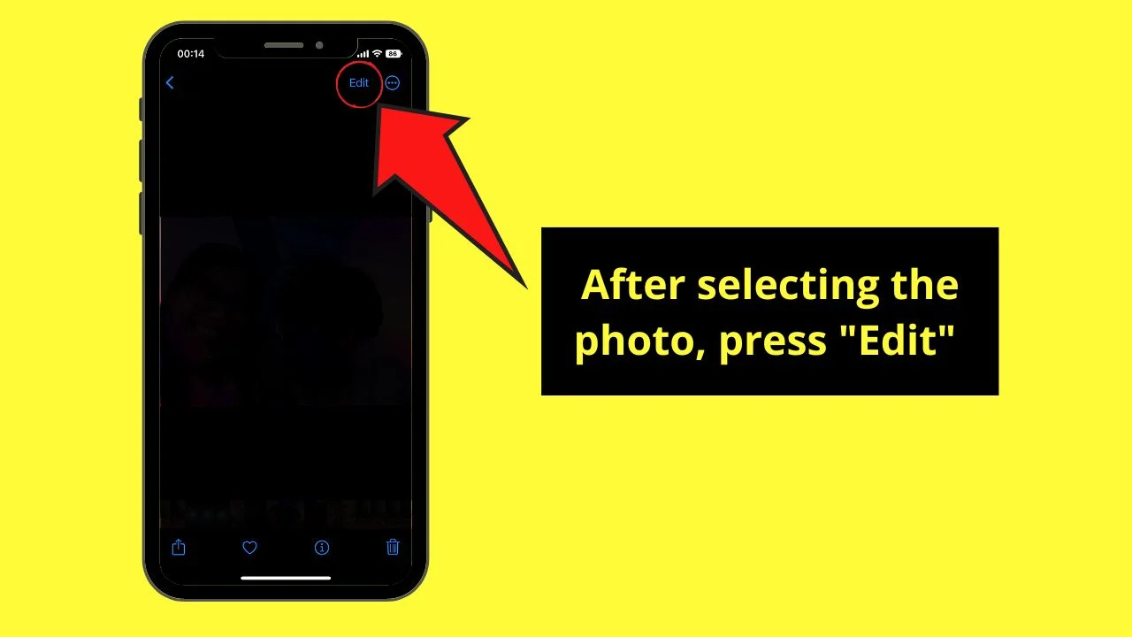 How to Make Pictures Full Screen on TikTok iPhone Using the TikTok Photo Editing Hack Step 3