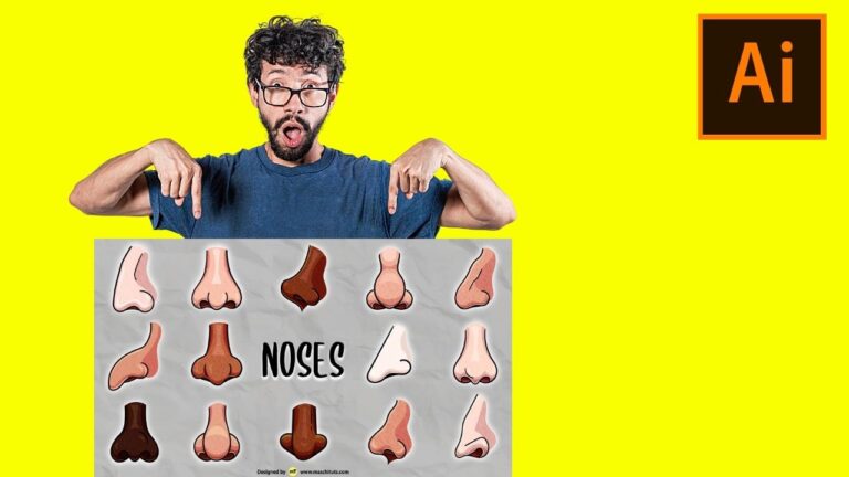 How to Draw a Nose in Illustrator — The Complete Guide