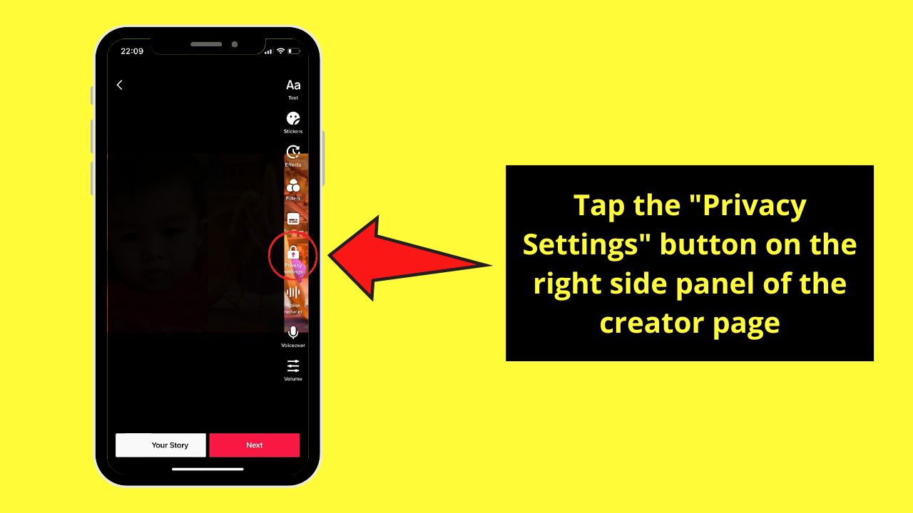 How to Save a Tiktok Draft to the Camera Roll Step 6.3