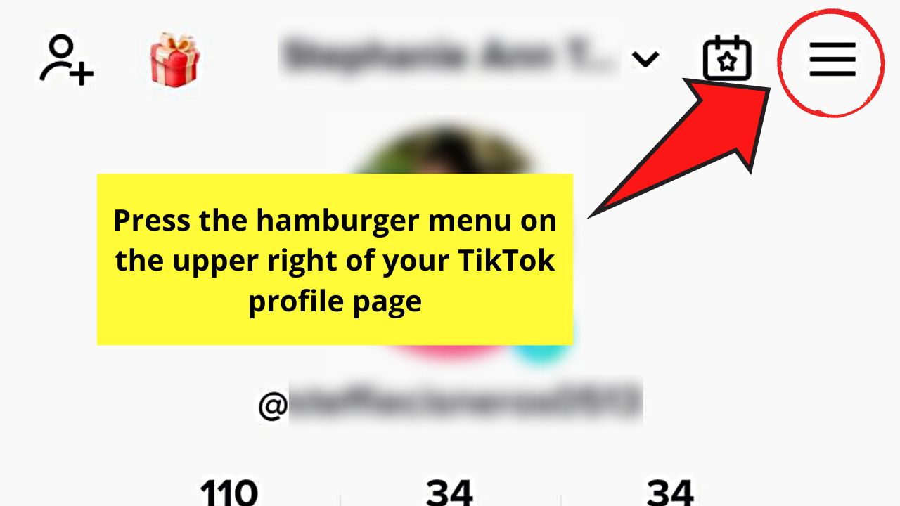 How to Unfollow Everyone on Tiktok by Submitting a Report Step 2