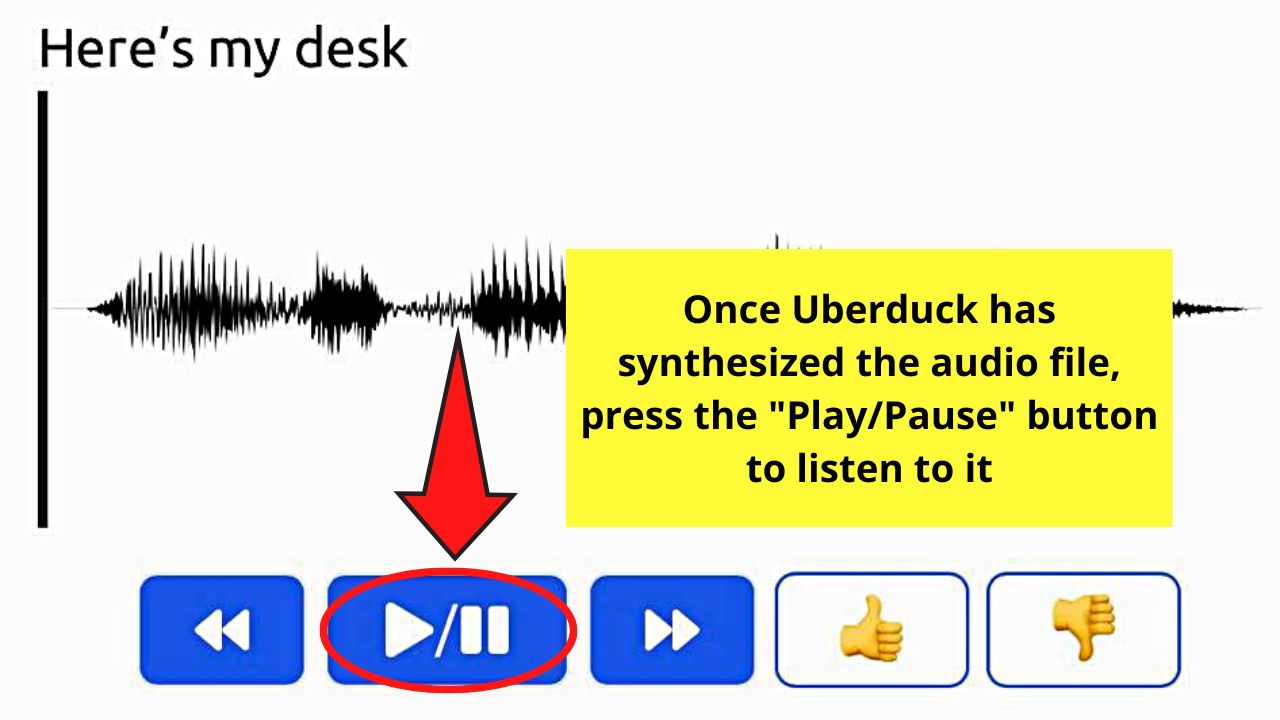 How to Change the Text-to-Speech Voice on TikTok Using Uberduck Step 8.1