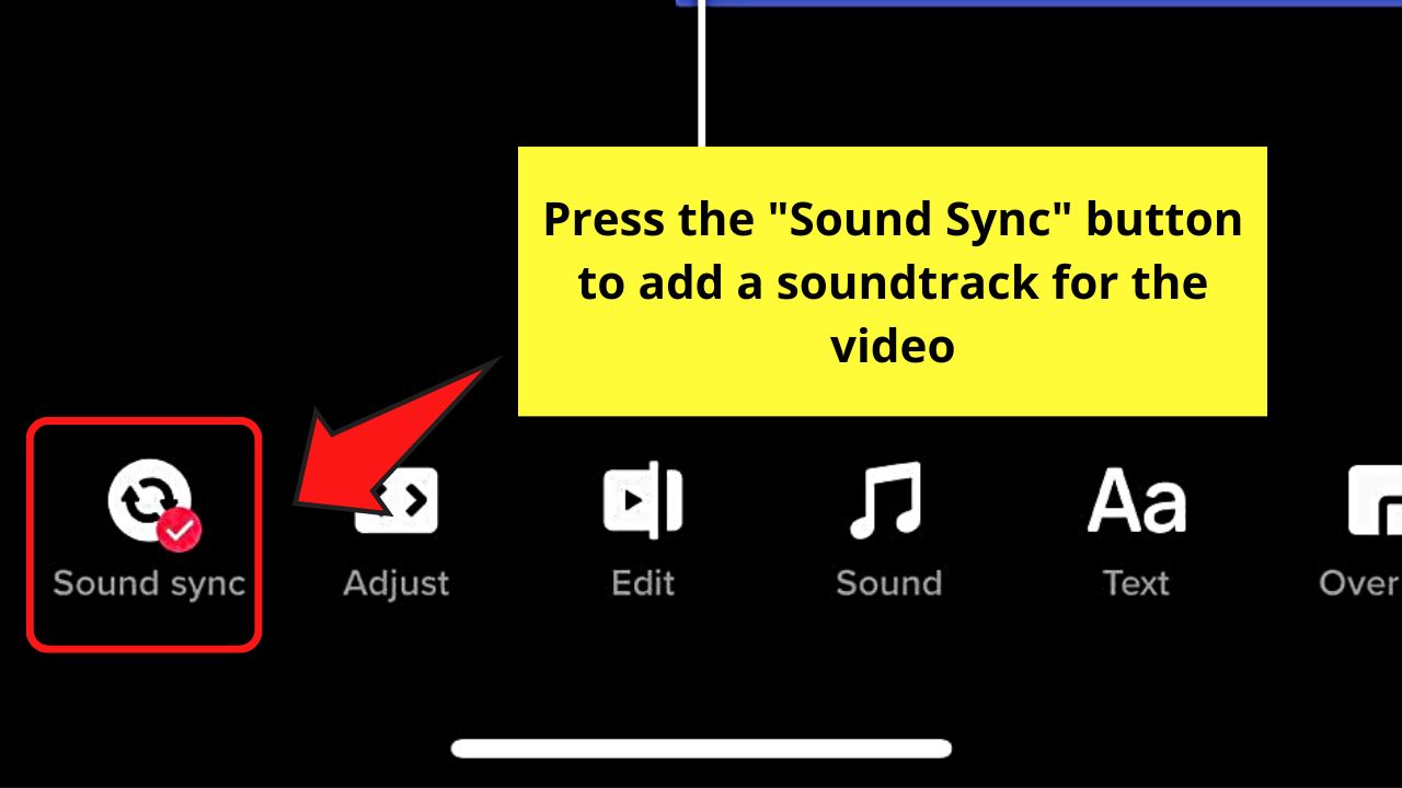 How to Combine Multiple Recorded Videos on TikTok Step 5