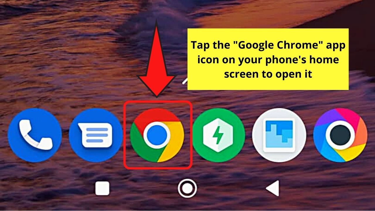 How to Disable Incognito Mode on Android by Returning to Using Regular Web Browsers Step 1