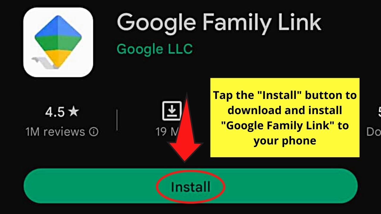 How to Disable Incognito Mode on Android by Using Google Family Link Step 3