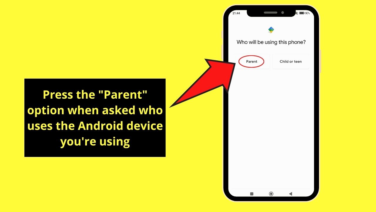 How to Disable Incognito Mode on Android by Using Google Family Link Step 5
