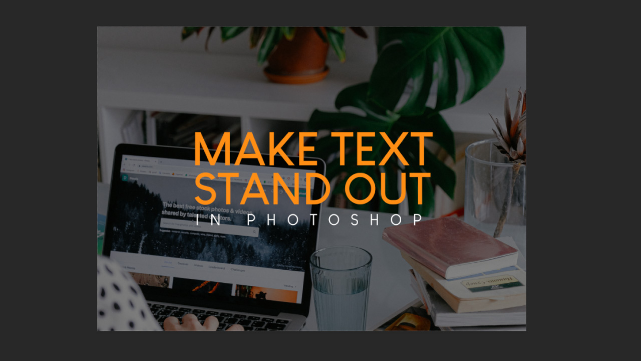 How to Make Text Pop Using an Overlay Layer in Photoshop The Result