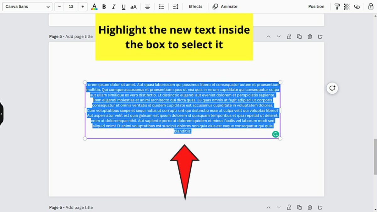 How To Line Up Text