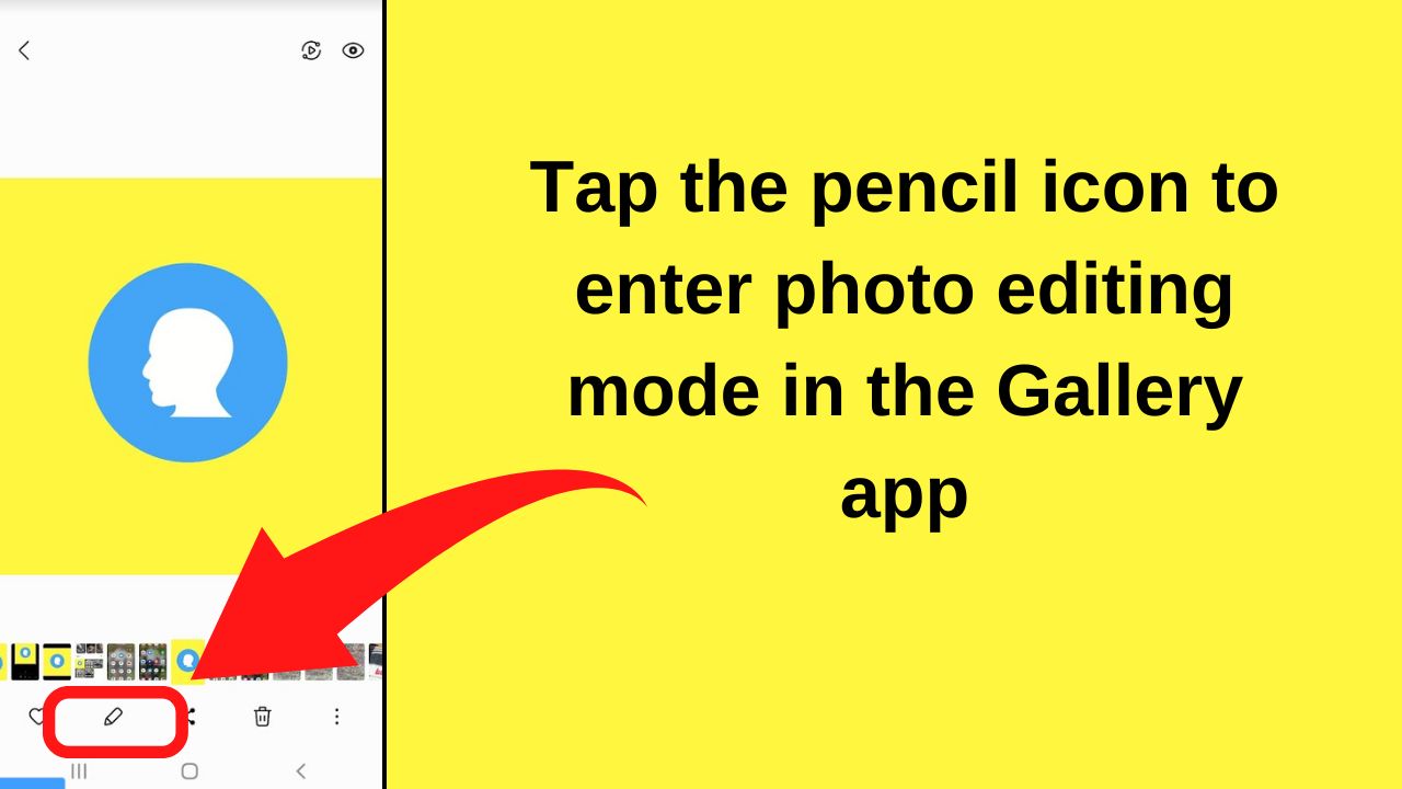 How to flip an image on Samsung with Gallery app - step 3