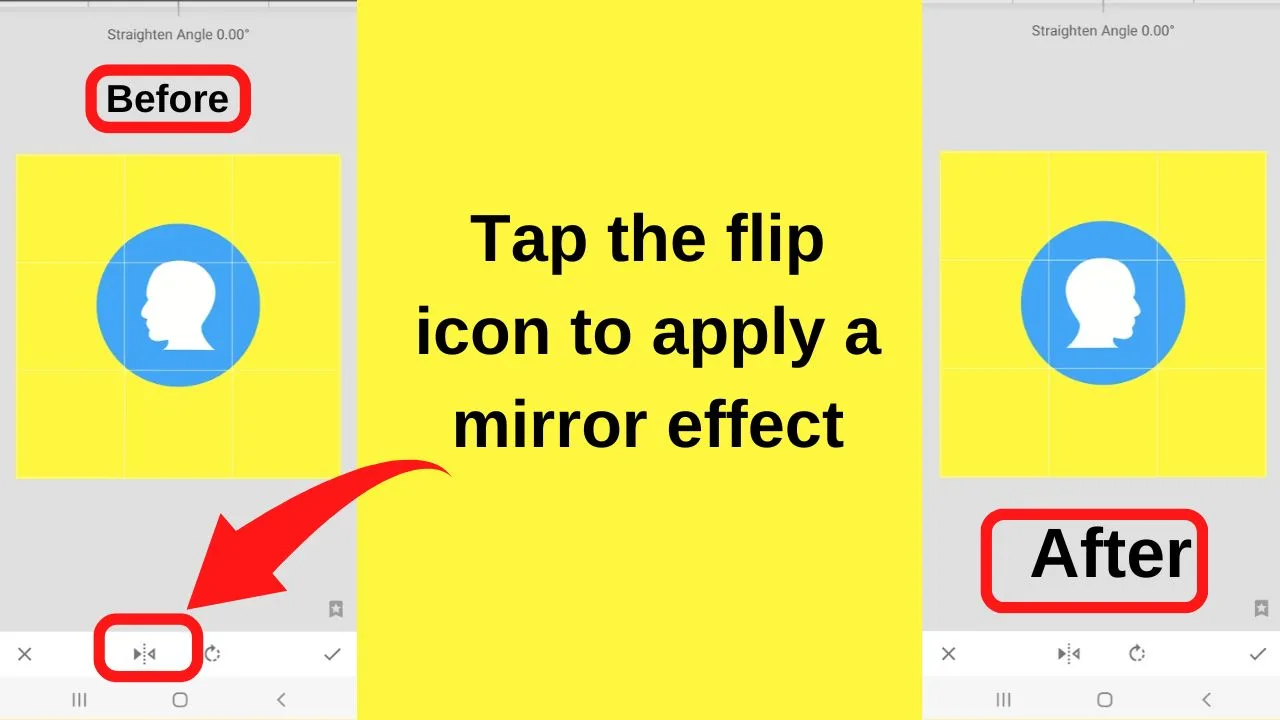 How to mirror an image on Android - step 6