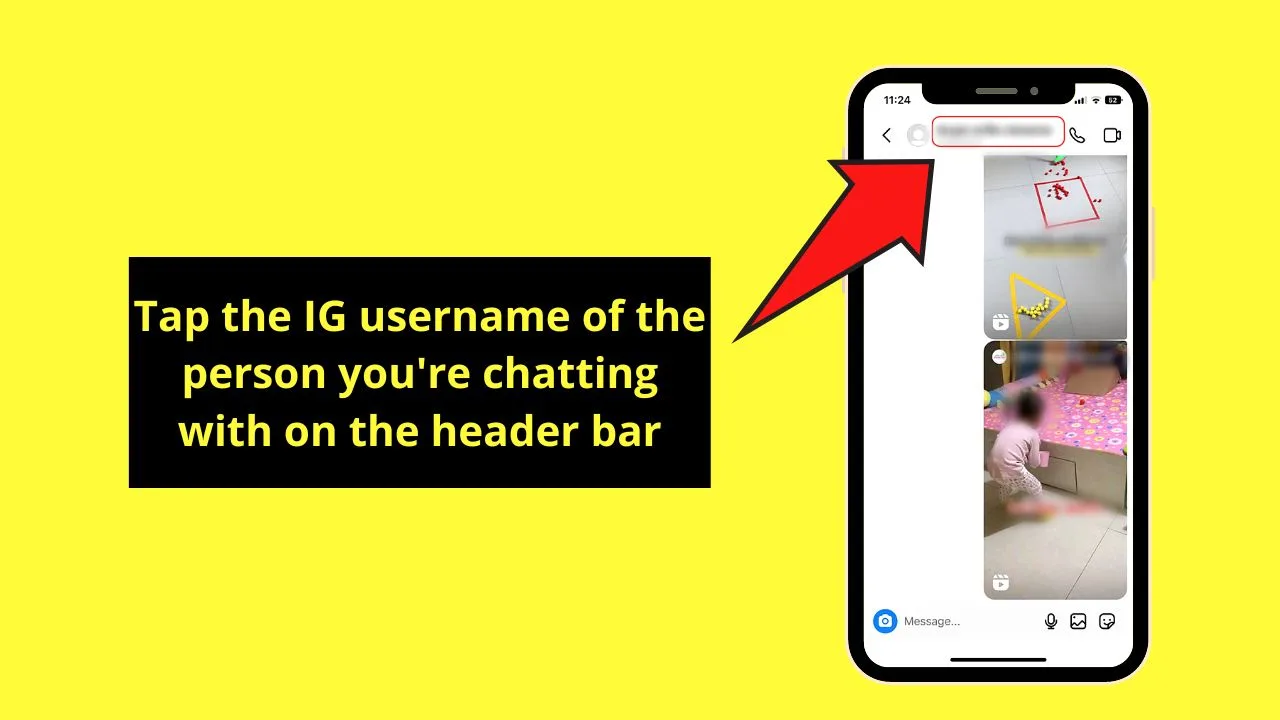 How to Change the Chat Theme on Instagram Step 3