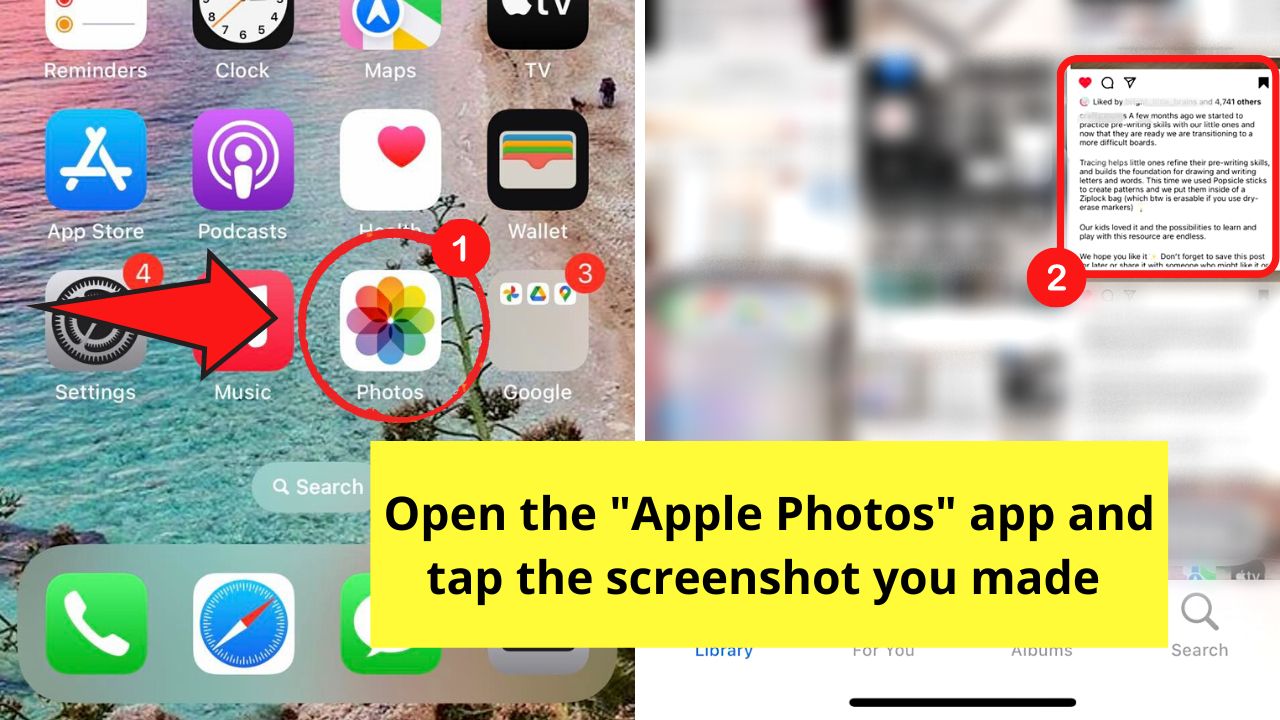 How to Copy Instagram Comments With Apple Photos' Live Text Feature Step 2