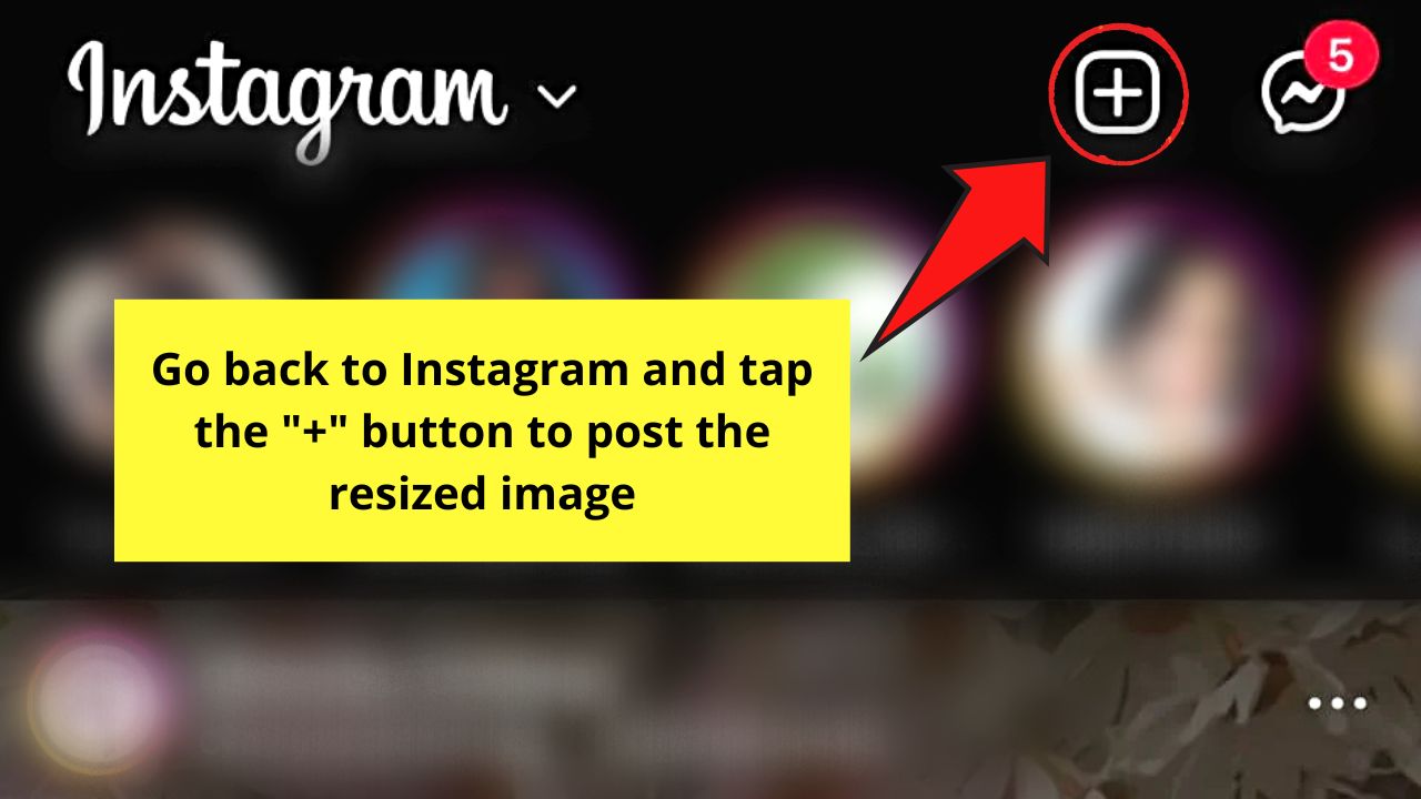 How to Fit the Whole Picture on Instagram Using Photo Resizing Tools Step 10