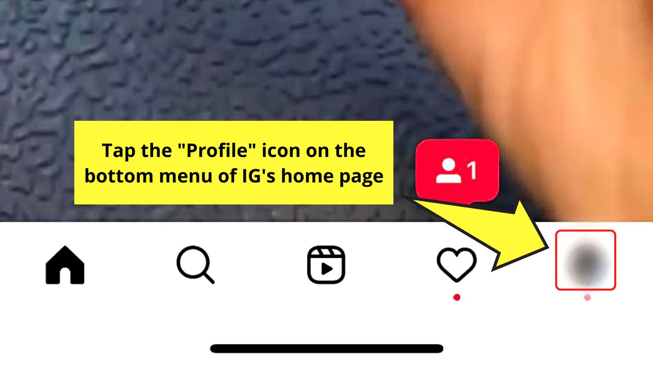 How to Hide Likes on Instagram on Others' Post Step 1